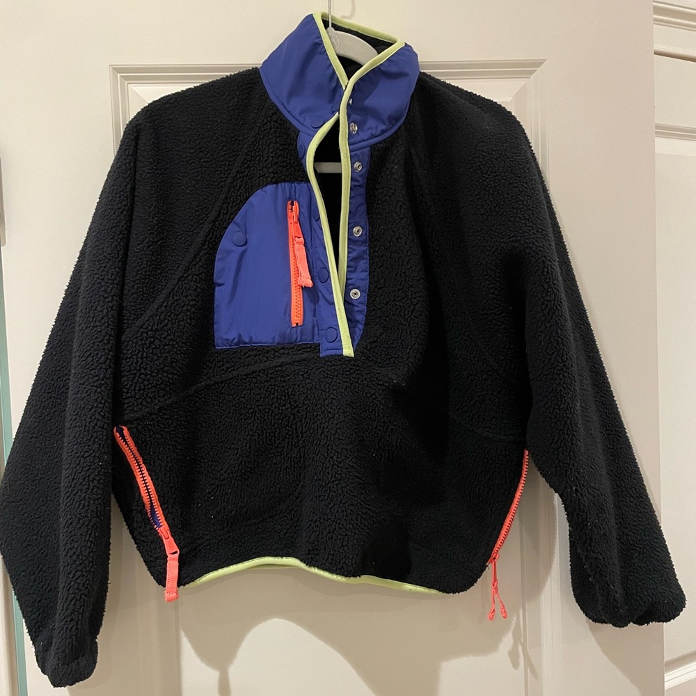 Free People Hit the Slopes Fleece Pullover